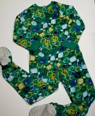 JOE BOXER Verde FUTBOL Manta Dormir Ropa Polar Pijama Niños Talla 8 Foto 1 de 4