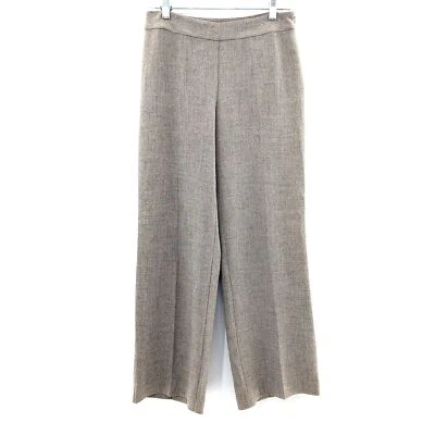 Pantalones de vestir holgados Geoffrey Beene Sport Y2K para mujer pierna ancha tiro alto talla 4  Foto 1 de 4