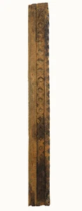 115x11 cm antik orient handgeschnitzte Massiv Holz Panel Afghanistan Pakistan NA - Bild 1 von 10