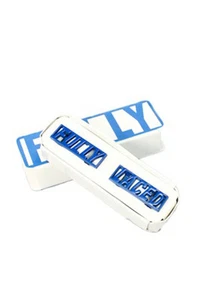FULLY LACED LACE LOCKS - BLUE - NEW DUBRES FOR NIKE JORDAN DUNK SB SUPREME - Picture 1 of 1