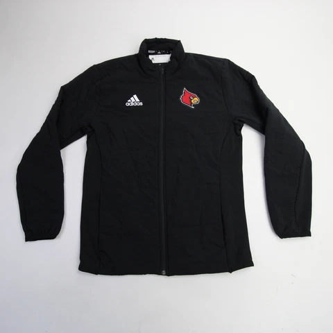 Louisville Cardinals adidas Jacket Men's Black Used Cover