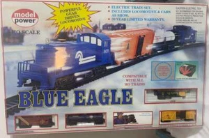 Model Power Blue Eagle No 1049 Train Set HO Scale - Sante Fe Factory Sealed NRFB - Picture 1 of 4