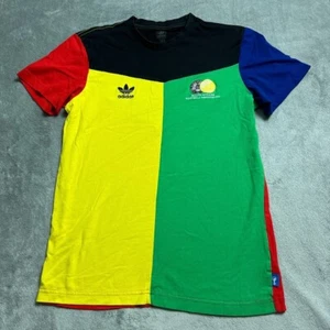 South African Football Association Fifa Adidas Shirt Men's Small Colorblock - Picture 1 of 13