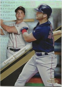 2019 Topps Gold Label ANDREW BENINTENDI Rare Class 3 Red Sox #10