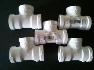 1/2" Zoll PVC Sched. T, 90 Grad 5 Stück, Innengewinde Made in USA! Kostenloser Versand! - Bild 1 von 4