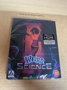 Weird Science Arrow Limited Edition UK 4K UHD Blu Ray NEW & SEALED With Slipcase - Picture 1 of 4