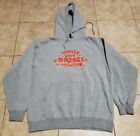 Vintage Stussy Crew Uprock The Nation Hooded Sweatshirt Small Made In USA