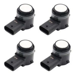 4Pcs White Parking Sensor For Chrysler Jeep RAM 6MQ01RXFAA 5YV68TZZAA 6YD83TRMAA - Picture 1 of 10
