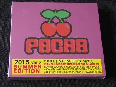Various - Pacha 2015 Vol 2 Summer Edition (SEALED NEW 3 CD 2015) Martin Solveig - Image 1 of 4