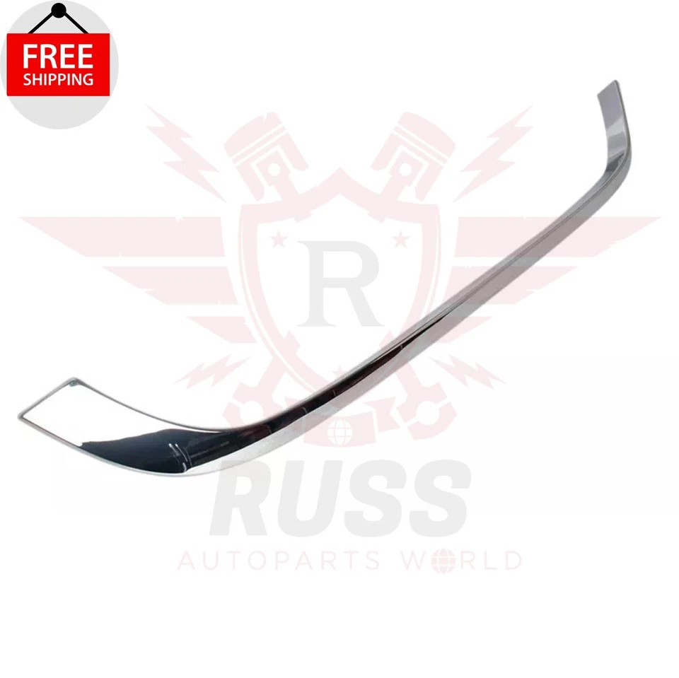 New Front Chrome Grille Hood Molding Trim Fits 2007-2015 Mini Cooper MC1235100 - Image 1 of 4