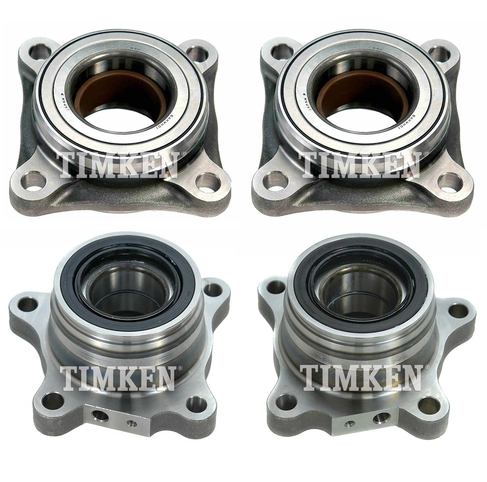 NUEVO Kit de montaje de cojinete de rueda delantera y trasera Timken para Lexus GX460 AWD 2010-2017 Foto 1 de 1