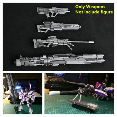 for MG 1/100 or 1/6 Figure MK Sniper+Rifle*2+Beam Launcher+LED Weapon Model Set - Image 1 of 4