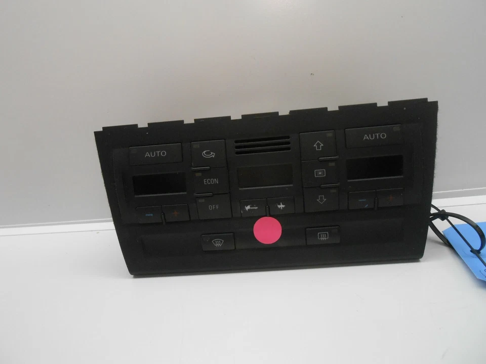 2007 AUDI A4 CLIMATE CONTROL 8E0820043BL IC 51673 SB0329 - Image 1 of 4