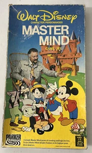 Juego de mesa Walt Disney Mastermind 1979 vintage 99,9 % completo usado envío rápido - Imagen 1 de 10