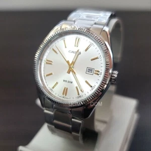 Reloj analógico de acero inoxidable para hombre Casio MTP-1302D-7A2 original nuevo - Imagen 1 de 7