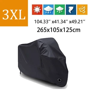 3XL Motorcycle Cover Waterproof Dustproof Sunproof For CBR VT VLX VTX Shadow - Photo 1 sur 6