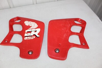 Honda CR250 1989 OEM cubiertas de radiador CR 250 89/Z Foto 1 de 4