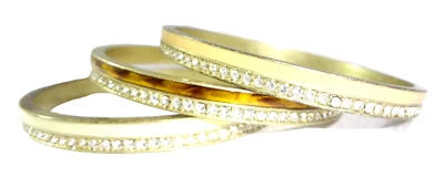 LIA SOPHIA "HAMPTONS" 3 Brazaletes Pulseras Estrás Cristales y Esmalte ¡Versátil! Foto 1 de 4