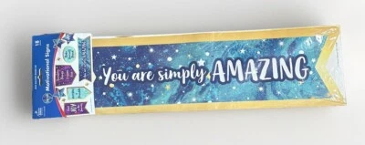 Carson-Dellosa® Galaxy Motivational Signs Mini Bulletin Board Set - Image 1 of 3