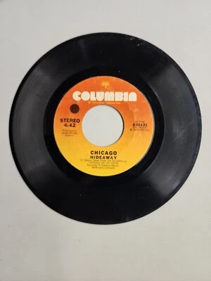 Chicago - Hideaway - Columbia (45RPM 7”) (AA37) - Image 1 of 3