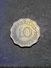 1954 MAURITIUS 10 CENTS COIN 6 1954 MAURITIUS 10 CENTS COIN 6