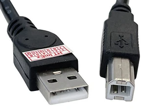 Drucker Scanner Anschluss USB Kabel für Canon PIXMA iP1000, iP4200, iP100, iP90V - Bild 1 von 2