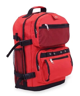 Mochila Everest Luggage Deluxe de gran tamaño, roja, X-grande Foto 1 de 4