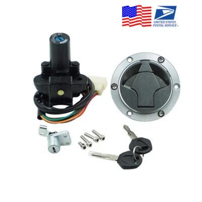 Ignition Switch Lock Set For Kawasaki Ninja 250R 2008-2012 Ninja 300 2013-2015 Foto 1 de 4