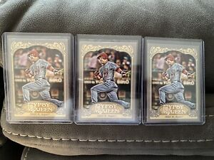 2012 Gypsy Queen Mike Trout (3 Card Lot)