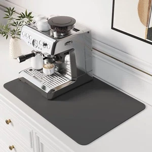 Coffee Mat Dish Drying Mats for Kitchen Counter Sink Mats for Kitchen - Picture 1 of 9