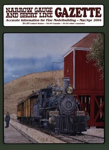 Narrow Gauge and Short Line Gazette Magazine Mar/Apr 2004 Galena Colorado Module - Picture 1 of 2