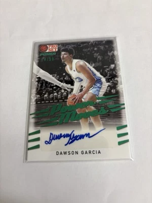 2022 Pro Set Power Moves Gold Autograph Dawson Garcia (PM-DG1) (14/50) - Image 1 of 2