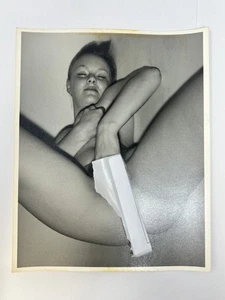 Vintage 1970’s Girl Pretty PIN UP Risque Nude Original Girlie Glamour Photo #428 - Picture 1 of 1