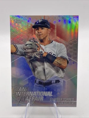 2018 Topps Chrome Update An International Affair #IA-GT Gleyber Torres Rookie RC - Image 1 of 2