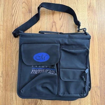 NOVA Bolsa Tote Creative Memories Memory Mate 3 Anéis Fichário Zíper Organizador Scrapbook - Imagem 1 de 4