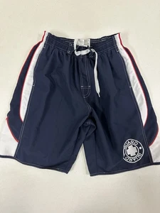 Tronchetto da bagno TYR Guard Aero foderato spiaggia pantaloncini tasche uomo taglia M rosso bianco blu - Foto 1 di 7