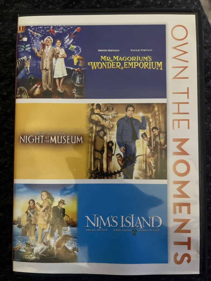 Own the Moments Mr Magorium's Wonder Emporium/Night at The Museum/Nim's Island Foto 1 de 1