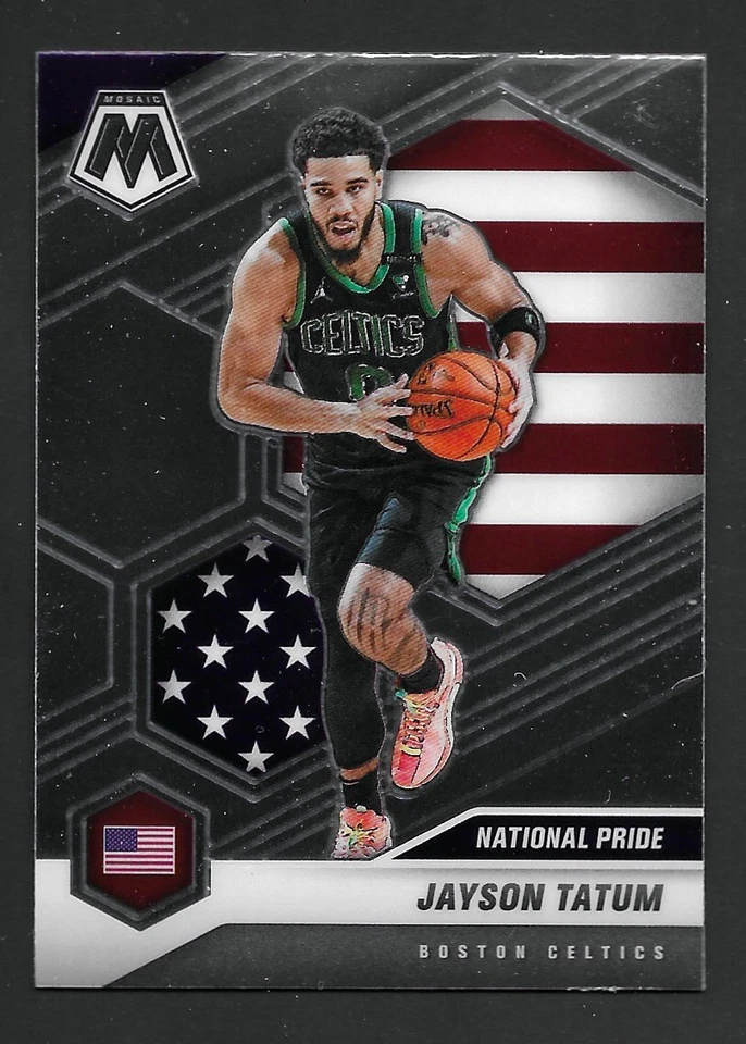 2020-21 Panini Mosaic #254 Jayson Tatum Boston Celtics - Image 1 of 1