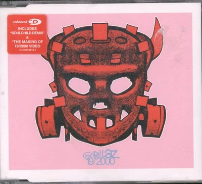 Gorillaz 19/2000 CD UK Parlophone 2001 enhanced CD single with video content - Bild 1 von 2