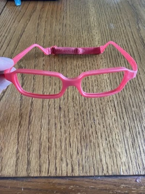 Miraflex New Baby 4 Kids Eyeglass Frames NB4 IP Red Pearl 47/17 - Image 1 of 2