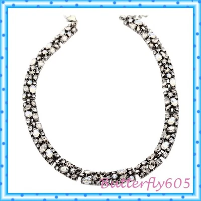 Collar Brighton One Love plata cristal Foto 1 de 4