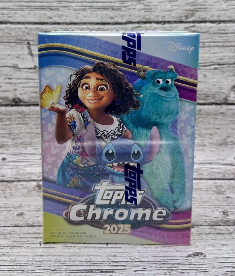 2025 Topps Chrome Disney Value Box