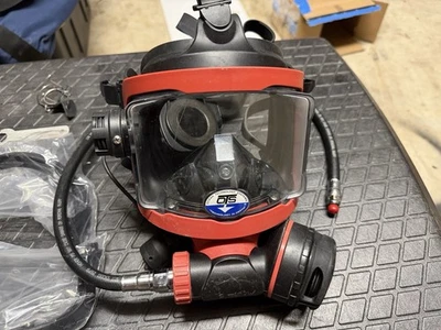 Máscara facial completa OTS Guardian con segunda etapa y teléfono Buddy Foto 1 de 4