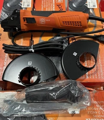 Fein 72228361090 CG13-150 компактная угловая шлифовальная машина комплект 6 дюймов 14 ампер сделано в Германии - Изображение 1 из 4