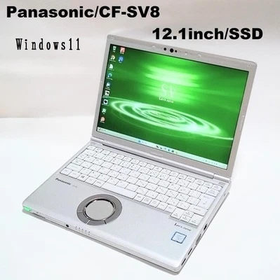 Panasonic Let's Note CF-SV8 Corei5-8365U 1.60GHz 8GB SSD 256GB 12.1in Win 11 Pro - Image 1 of 4