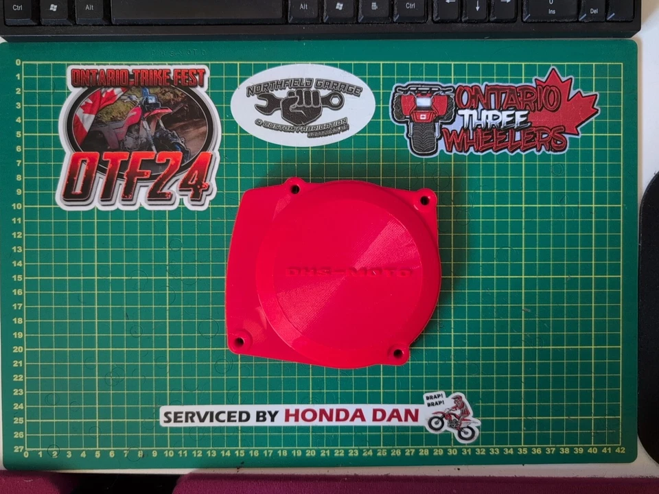 Cubierta/junta del estator Honda CR480R CR450R CR250R reemplaza 31122-KA4-710 1981-83 Foto 1 de 4