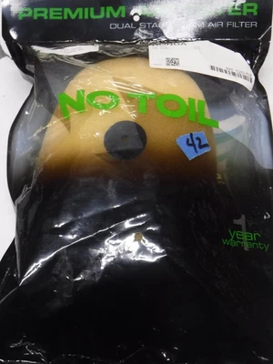 NO TOIL FOAM AIR FILTER 2017 HONDA CRF450R CRF450RX CRF 450 120-52 W31-42G - Image 1 of 4