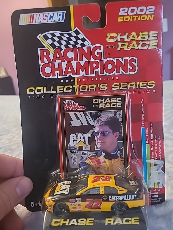Racing Champions Edición 2002 Chase The Race Ward Burton # 22 Caterpillar 1/64 Foto 1 de 3