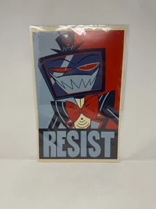⚡📺 Hazbin Hotel Season 2 Vox "Resist" Ultimate Bundle Mini Poster 11" x 17" 📺⚡ - Picture 1 of 3