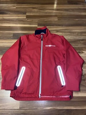 Impermeable Sperry Unisex Sperry Sailors Azul Marino Chaqueta Roja Forrada Pequeña Foto 1 de 4